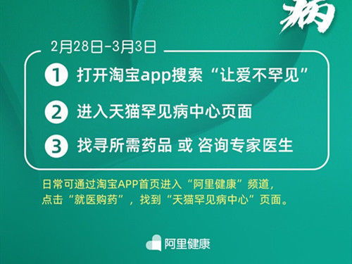 阿里健康升級(jí)罕見病中心 以數(shù)字力量為2000萬(wàn)患者照亮尋藥之路